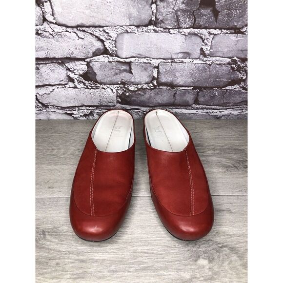 Cole Haan Air G Series Red Suede Leather Trim Mule Shoes Women’s Sz 8.5B US/39EU - Picture 12 of 16